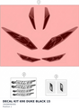 Diagram preview: DECAL KIT 690 DUKE BLACK 15 (76008099300)
