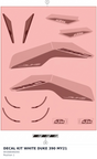 Diagram preview: DECAL KIT WHITE DUKE 390 MY21 (94308099200)