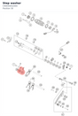 Diagram preview: Step washer (C90034052000)