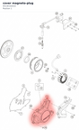 Diagram preview: cover magneto-plug (93130102033)