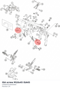 Diagram preview: ISA screw M10x45 ISA45 (C0000351004500S)