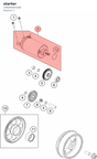 Diagram preview: starter (C90040001000)