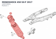 Diagram preview: MONOSHOCK 450 SX-F       2017 (18187Q0901)