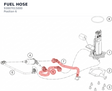 Diagram preview: FUEL HOSE (93007015000)