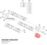 Diagram preview: MAGNET BRACKET (A62416061000)