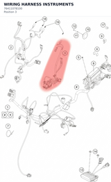 Diagram preview: WIRING HARNESS INSTRUMENTS (76411078100)