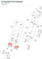 Diagram preview: O-ring Fork Fist Crashpad (A65313822030)
