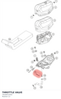 Diagram preview: THROTTLE VALVE (78106012050)