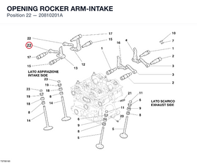 OPENING ROCKER ARM-INTAKE