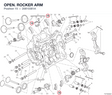 OPEN. ROCKER ARM 20810381A diagram position