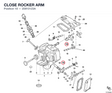 CLOSE ROCKER ARM 20910123A diagram position