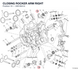 CLOSING ROCKER ARM RIGHT 20910641A diagram position