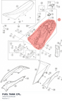 Diagram preview: FUEL TANK CPL. (7650701324433A)