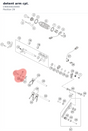 Diagram preview: detent arm cpl. (C90034024000)