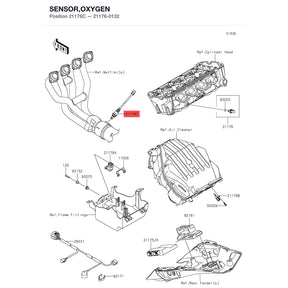 Kawasaki OEM – SENSOR,OXYGEN product image