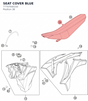 Diagram preview: SEAT COVER BLUE (77707040150)