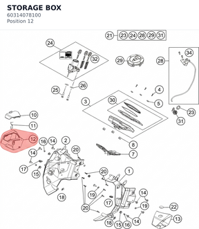 Diagram preview: STORAGE BOX (60314078100)