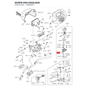 Kawasaki OEM – SCREW-PAN-CROS product image