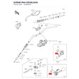 Kawasaki OEM – SCREW-PAN-CROSS,5X40 product image