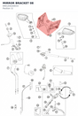 Diagram preview: MIRROR BRACKET              08 (6901204200033)