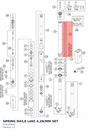 Diagram preview: SPRING D43,8 L465 4,2N/MM SET (91410084S)