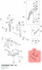 Diagram preview: FOOTREST CPL. 14 (47103040033)