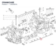 CRANKCASE 22520301A diagram position