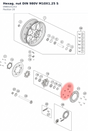 Diagram preview: Hexag. nut DIN 980V M10X1.25 S (0980101253)