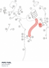 Diagram preview: PIPE FUEL (94515020080)