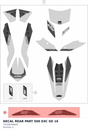 Diagram preview: DECAL REAR PART 500 EXC SD 16 (78108396600)