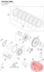 Diagram preview: PISTON CMPL. (47132066000)