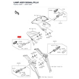 Kawasaki OEM – LAMP-ASSY-SIGNAL,FR,L product image