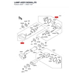 Kawasaki OEM – LAMP-ASSY-SIGNAL product image