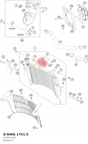 Diagram preview: O-RING 17X1.5 (0770017015)