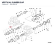VERTICAL RUBBER CAP