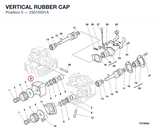 VERTICAL RUBBER CAP