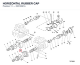 HORIZONTAL RUBBER CAP