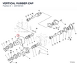 VERTICAL RUBBER CAP 23510073A diagram position