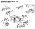 REVOLUTION COUNTER CAP