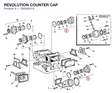REVOLUTION COUNTER CAP