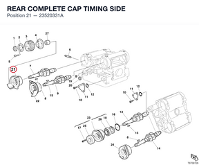 REAR COMPLETE CAP TIMING SIDE