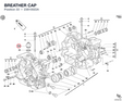 BREATHER CAP 23610022A diagram position