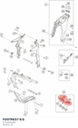 Diagram preview: FOOTREST R/S (47103041000)