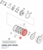 Diagram preview: LINING DISK INSIDE (90132111000)