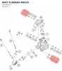 Diagram preview: BOLT FLANGED M8X35 (J025080353)