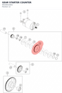 Diagram preview: GEAR STARTER COUNTER (90240023002)
