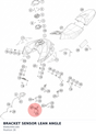 Diagram preview: BRACKET SENSOR LEAN ANGLE (95842091100)