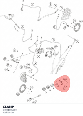 Diagram preview: CLAMP (94801085000)
