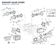 EXHAUST VALVE COVER