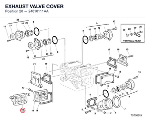 EXHAUST VALVE COVER
